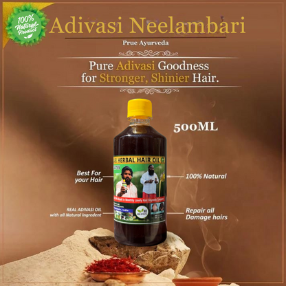 Adivasi Neelambari Hebral Hair Oil