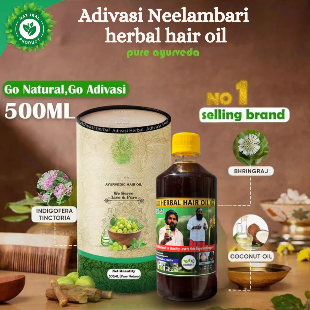 Adivasi Neelambari Hebral Hair Oil